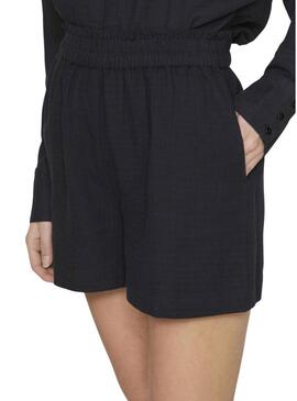 Shorts Vila Vilania nero per donna