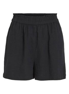 Shorts Vila Vilania nero per donna