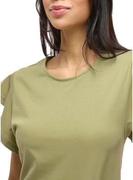 Abito Vila Visummer midi verde per donna