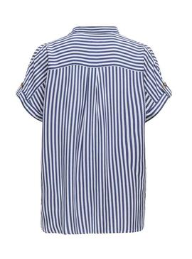 Camicia Only Yasmin blu per donna