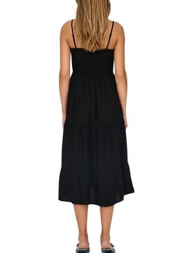 Abito Only Zelina nero per donna.
