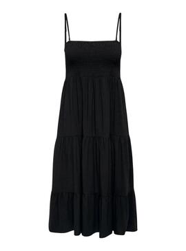 Abito Only Zelina nero per donna.