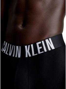 Pacco da 3 mutande Calvin Klein aderenti nere e bianche per uomo.