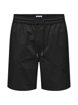 Bermudas Only and Sons Stel Move nero per uomo