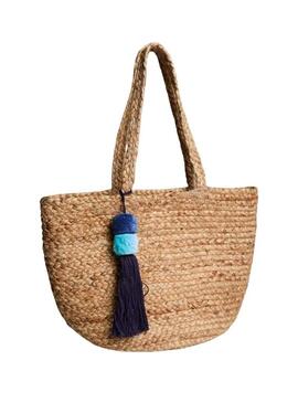 Borsa Pieces Pclunas tote in iuta per donna