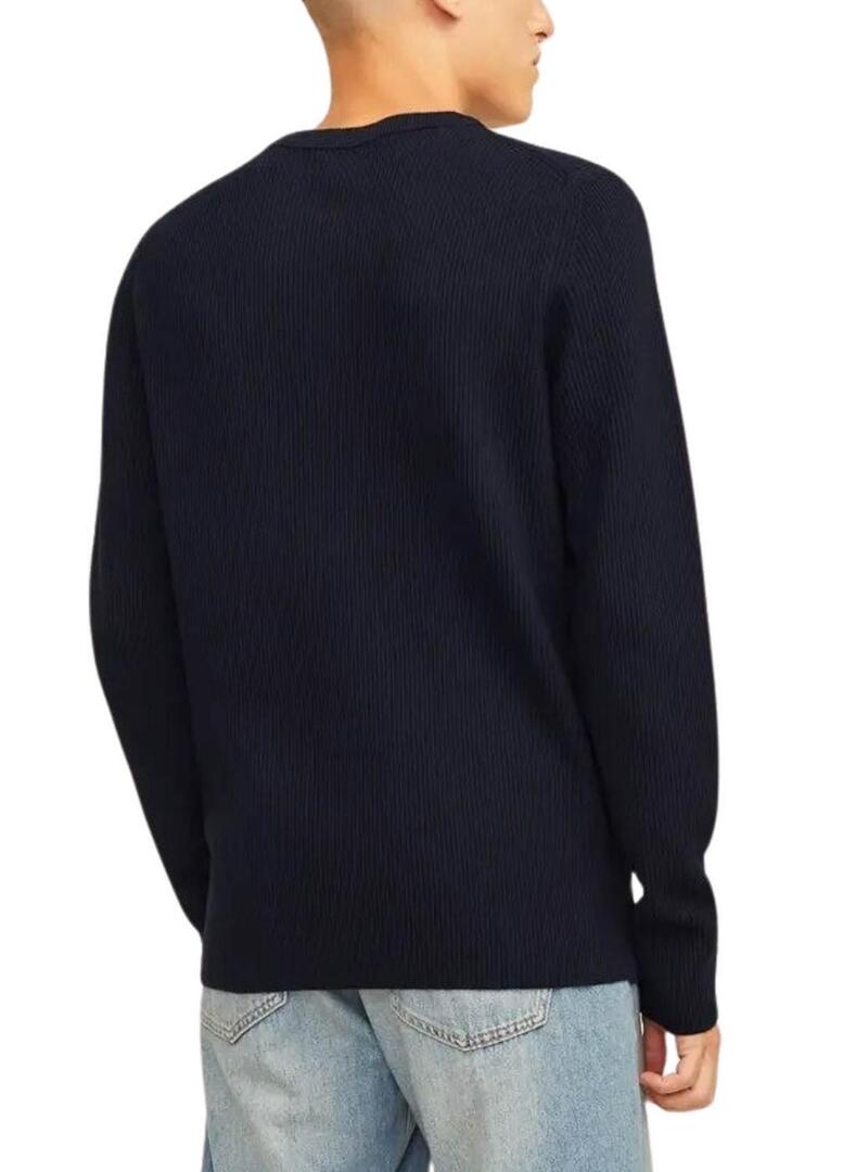 Maglia Jack and Jones Perfect blu navy per uomo