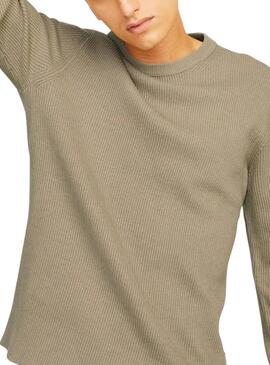 Maglia Jack and Jones Perfect beige per uomo