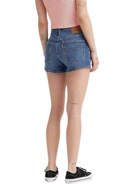 Shorts Levis 501 Original blu per donna