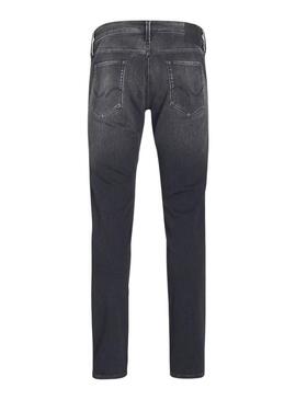 Pantaloni in denim Jack and Jones Gleen neri per uomo