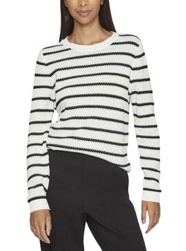 Maglia Vila Vidalo bianca e nera per donna
