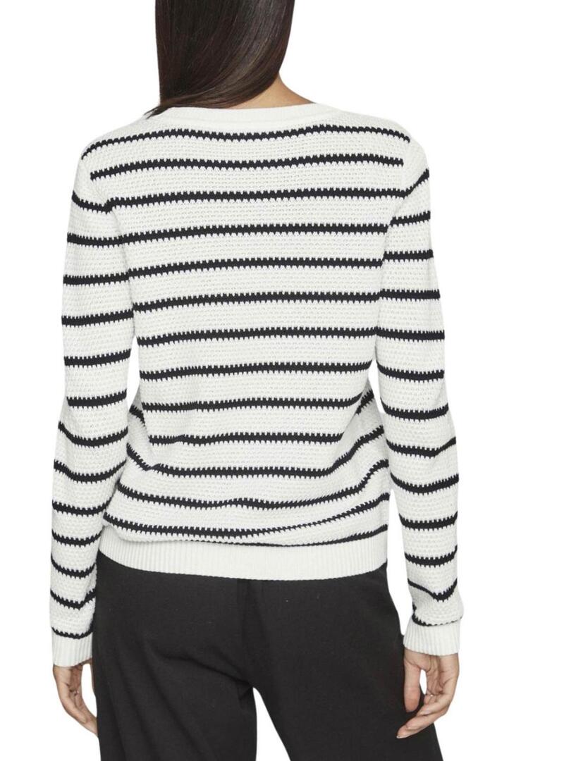 Maglia Vila Vidalo bianca e nera per donna