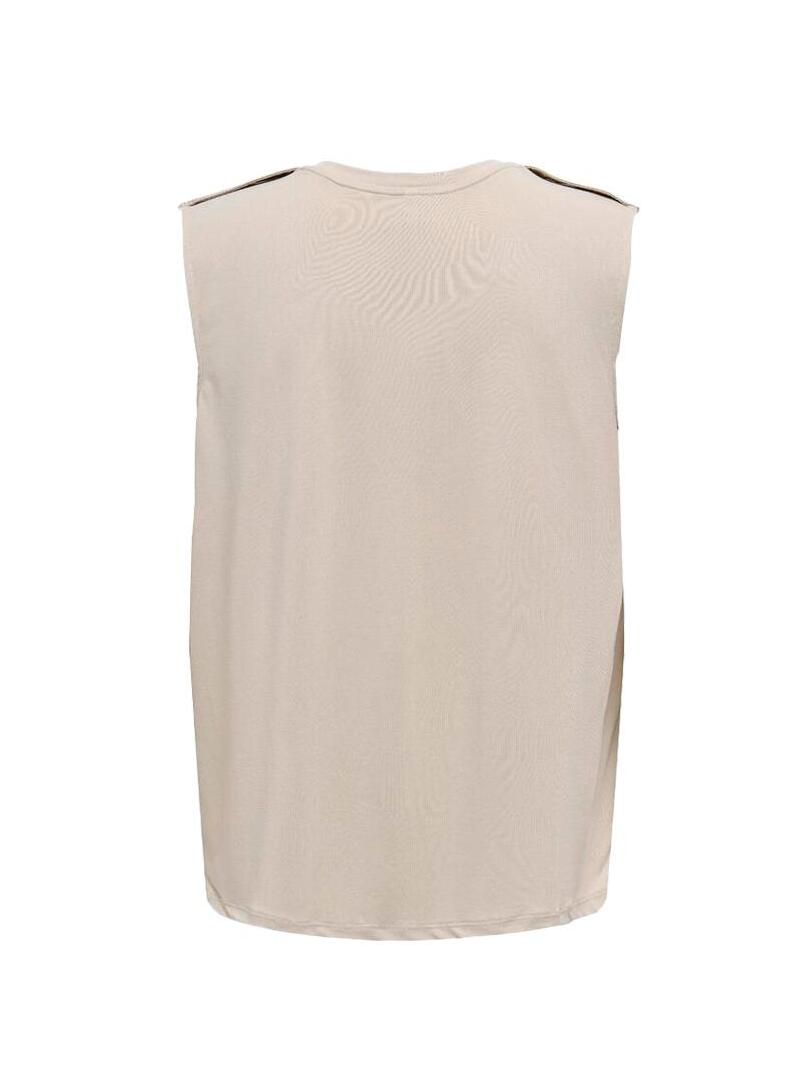 Maglietta Only Free Modal grigia per donna