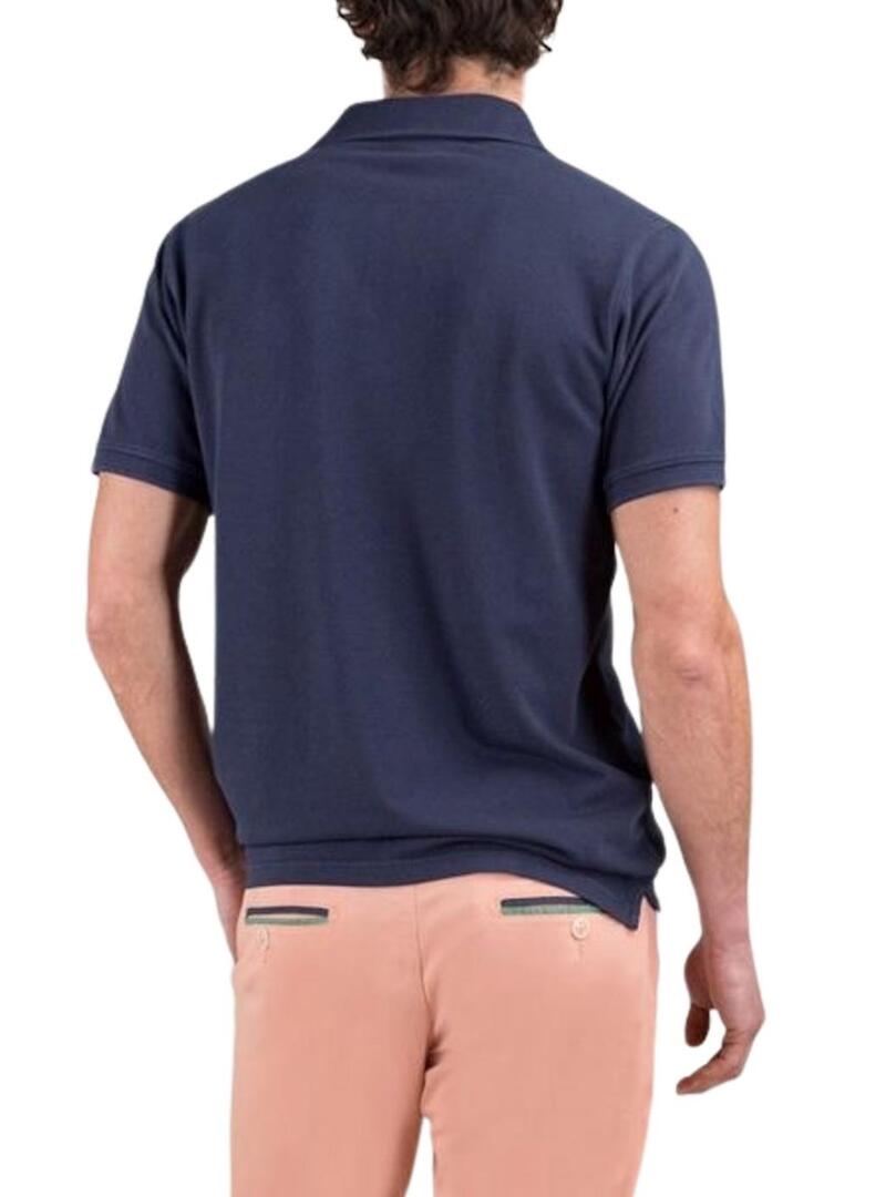  Polo El Ganso  blu navy tintura per uomo