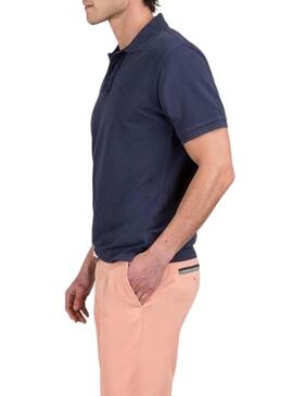  Polo El Ganso  blu navy tintura per uomo