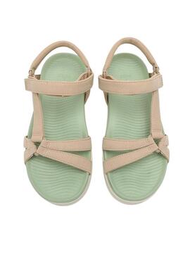 Sandali Walkin Pitas Claire beige per donna