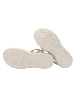 Sandali Walkin Pitas Claire beige per donna