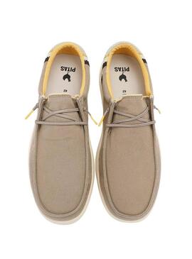 Scarpe Walkin Pitas Canna taupe per uomo