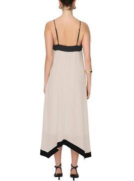 Abito Only Diana beige per donna