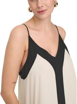 Abito Only Diana beige per donna