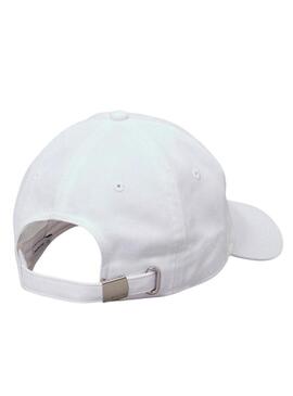 Cappellino Calvin Klein Jeans Monologo Baseball bianco per uomo
