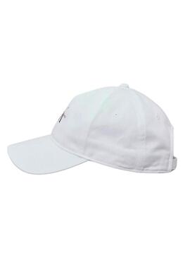 Cappellino Calvin Klein Jeans Monologo Baseball bianco per uomo
