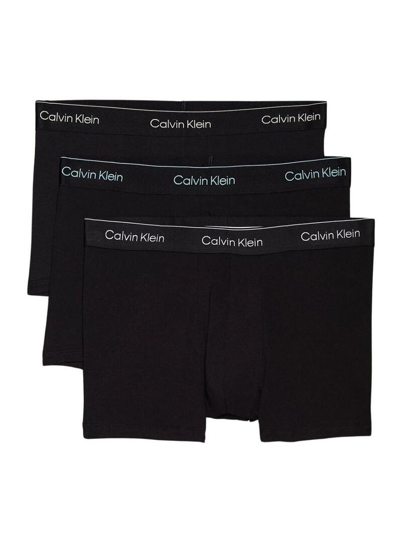 Calvin Klein Trunk Boxer nero pacchetto mutande per uomo.
