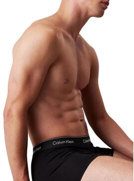 Calvin Klein Trunk Boxer nero pacchetto mutande per uomo.