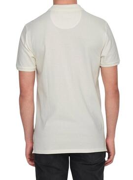 Polo Only and Sons Travis bianco da uomo
