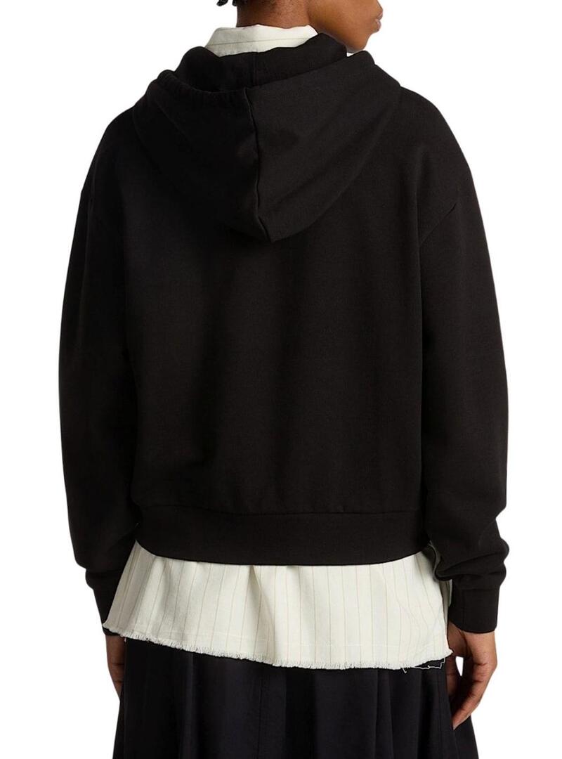 Felpa Vans Salton nera per donna.