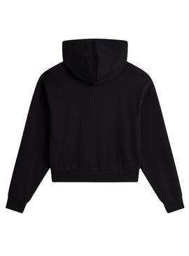 Felpa Vans Salton nera per donna.