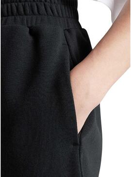 Shorts Converse Star Chevron nero per donna.
