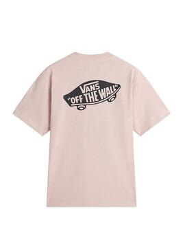 Maglietta Vans Style 76 rosa per uomo