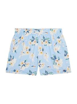 Costume da bagno Tommy Hilfiger con coulisse stampata floreale per uomo