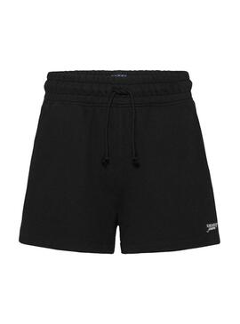 Shorts Tommy Jeans Script neri per donna.