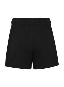 Shorts Tommy Jeans Script neri per donna.