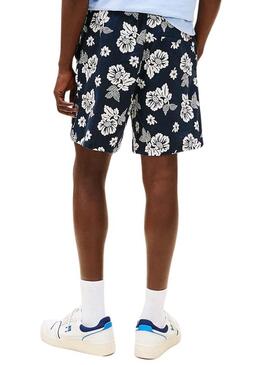 Bermuda Tommy Jeans Slub stampata floreale per uomo