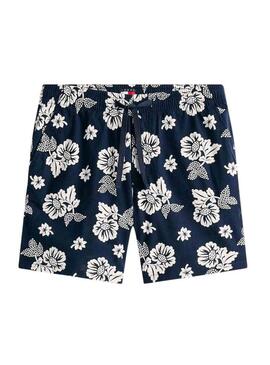 Bermuda Tommy Jeans Slub stampata floreale per uomo