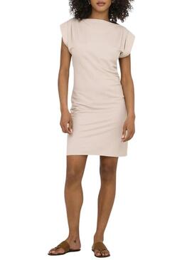 Abito Only Jany beige per donna