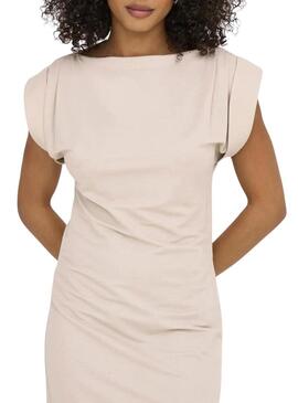 Abito Only Jany beige per donna