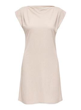 Abito Only Jany beige per donna