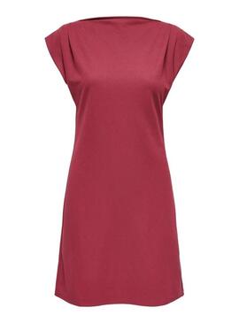 Abito Only Jany bordeaux per donna