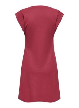 Abito Only Jany bordeaux per donna