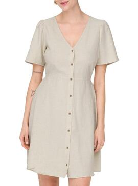 Abito Only Vita beige per donna