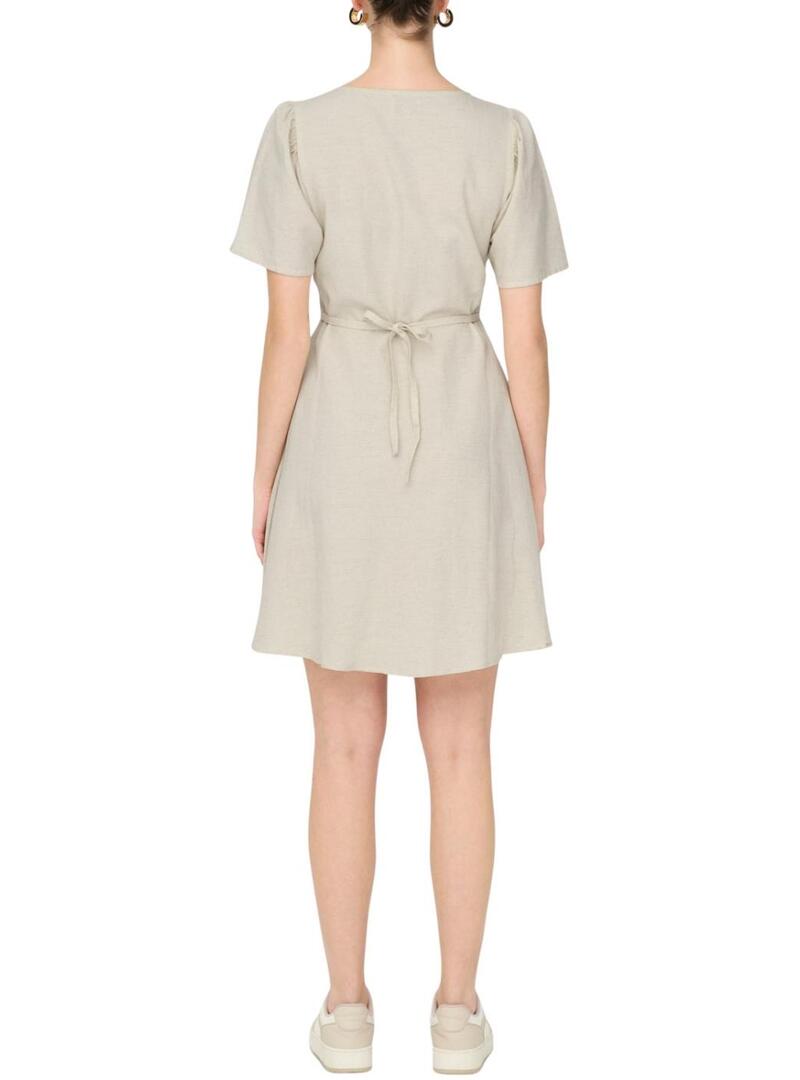 Abito Only Vita beige per donna