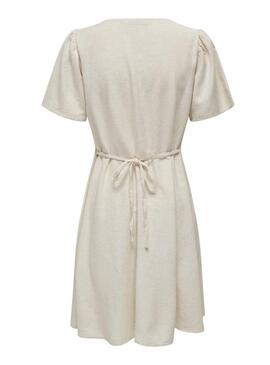 Abito Only Vita beige per donna