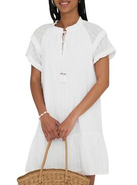 Abito Only bianco Nalla per donna