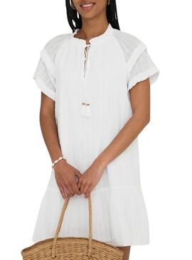 Abito Only bianco Nalla per donna