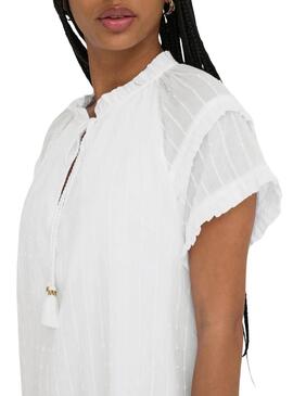 Abito Only bianco Nalla per donna