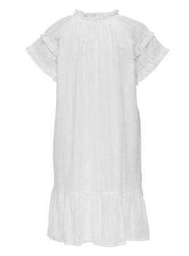 Abito Only bianco Nalla per donna