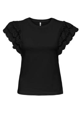 Maglietta Only Macy nera per donna